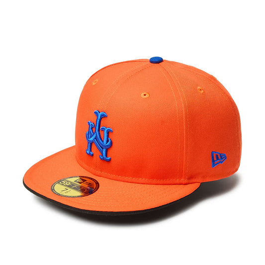 NEW ERA New York Mets - 59FIFTY UPSIDE DOWN ORANGE【14388821】