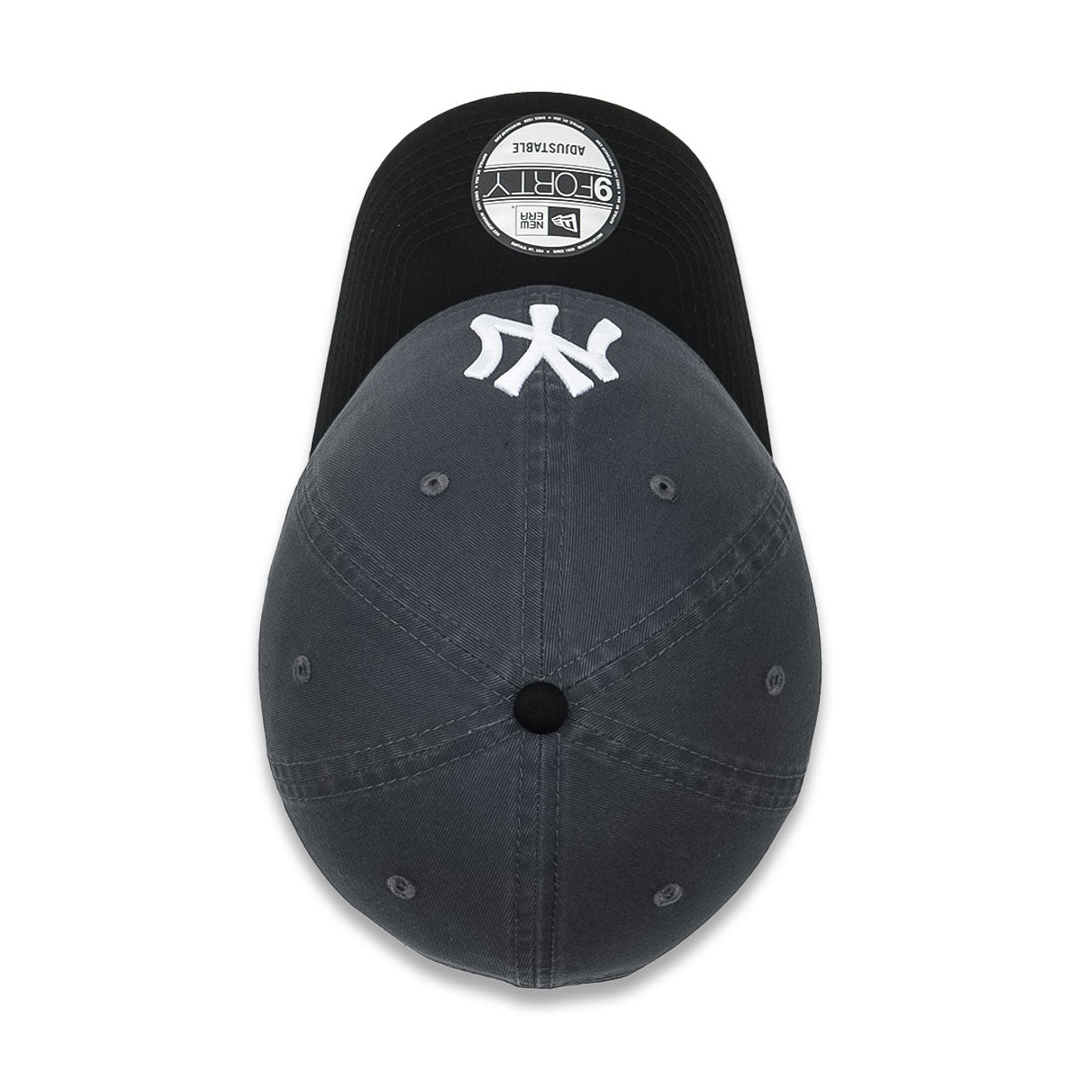 NEW ERA - 9FORTY YANKEES 2TONE BASIC BALL CAP GRAY/BLACK 【14205789】