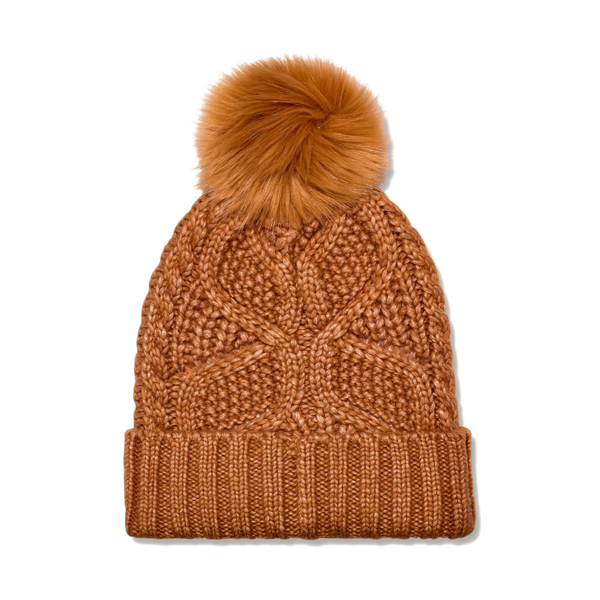 UGG - W CABLE BEANIE WITH POM 【100819-CHE】