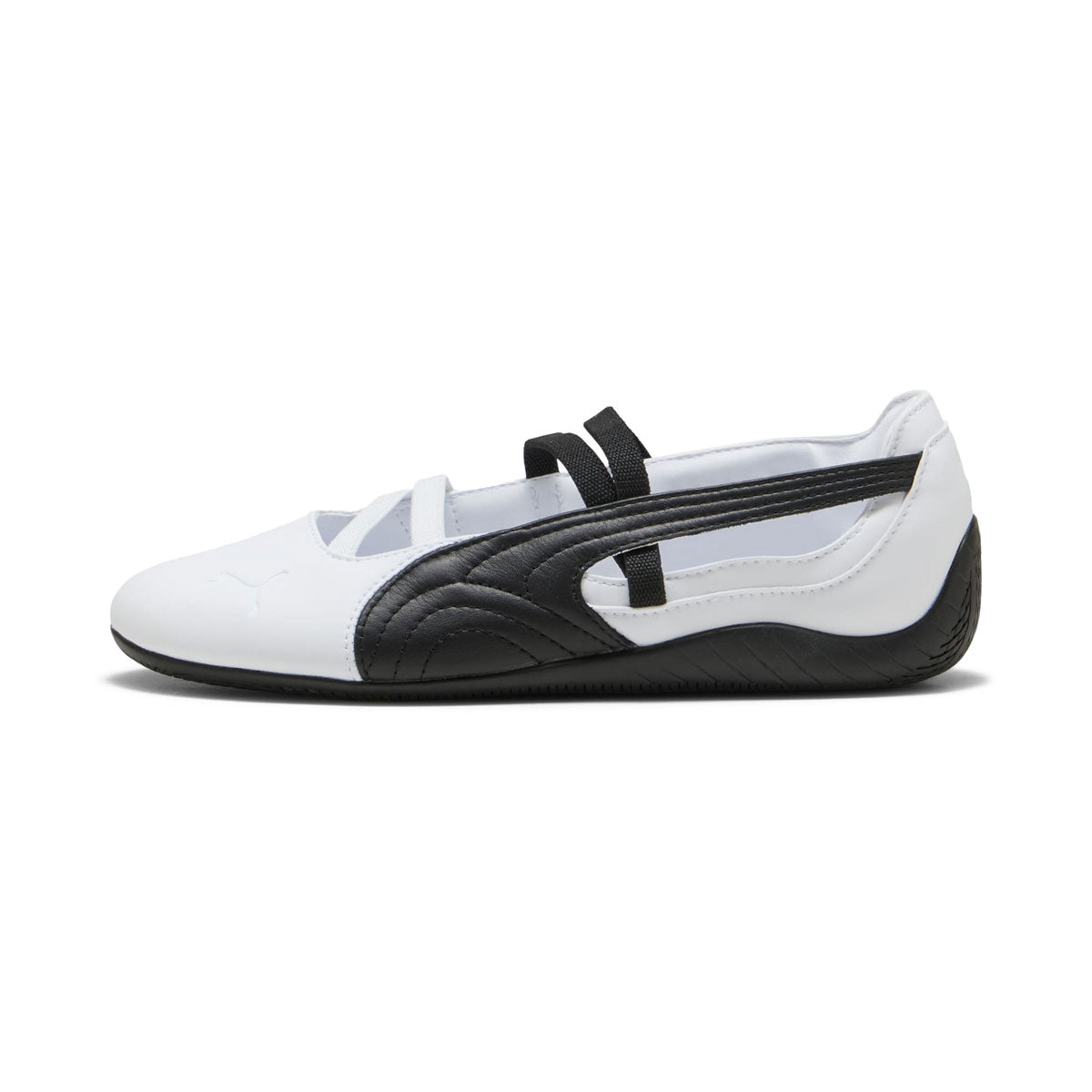 PUMA - WMNS SPEEDCAT BALLET LTHR PUMA WHITE/PUMA BLACK 【406144-03】