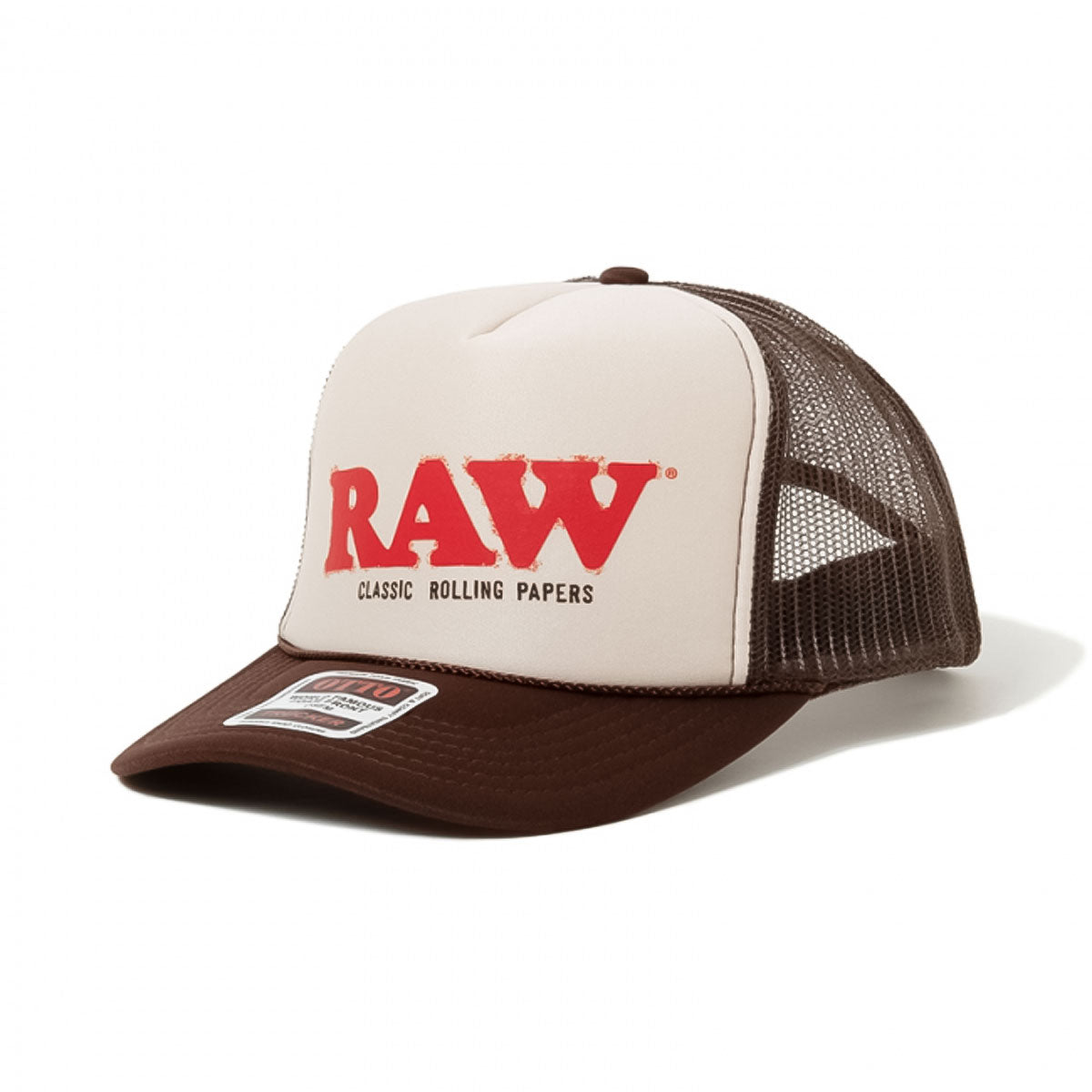 RAW ‐ TRUCKER CAP BROWN