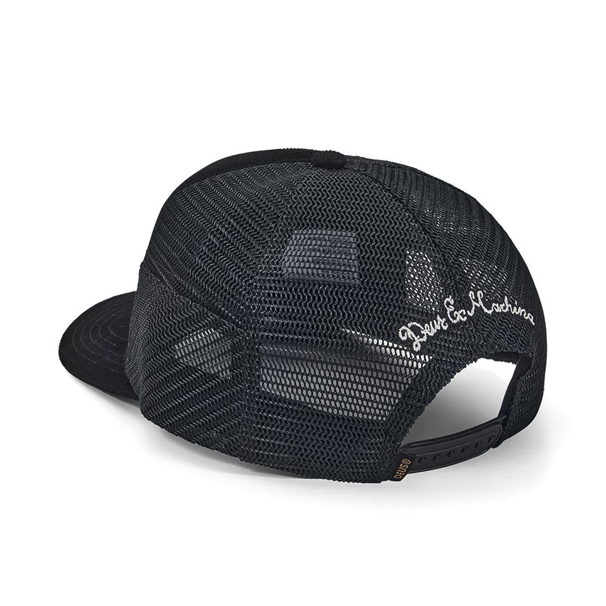 DEUS EX MACHINA - PILL CORD TRUCKER BLACK 【DMF257538】