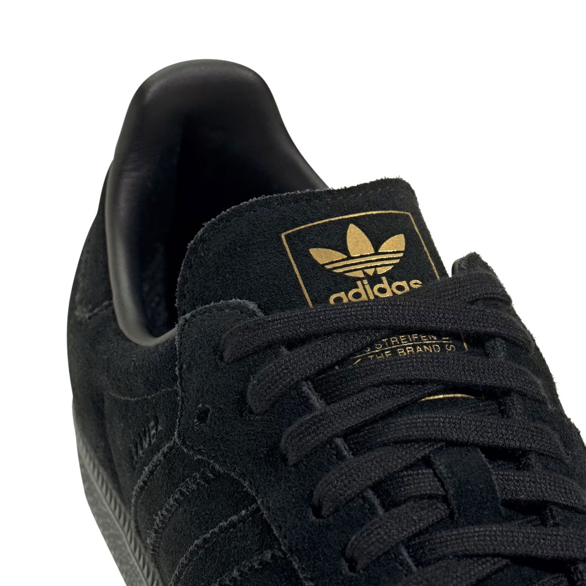 adidas - SAMBA OG Core Black/Grey Three/Gold Metallic 【JR0887】