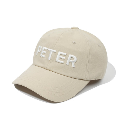 MY NAME IS PETER - PETER BALL CAP BEIGE