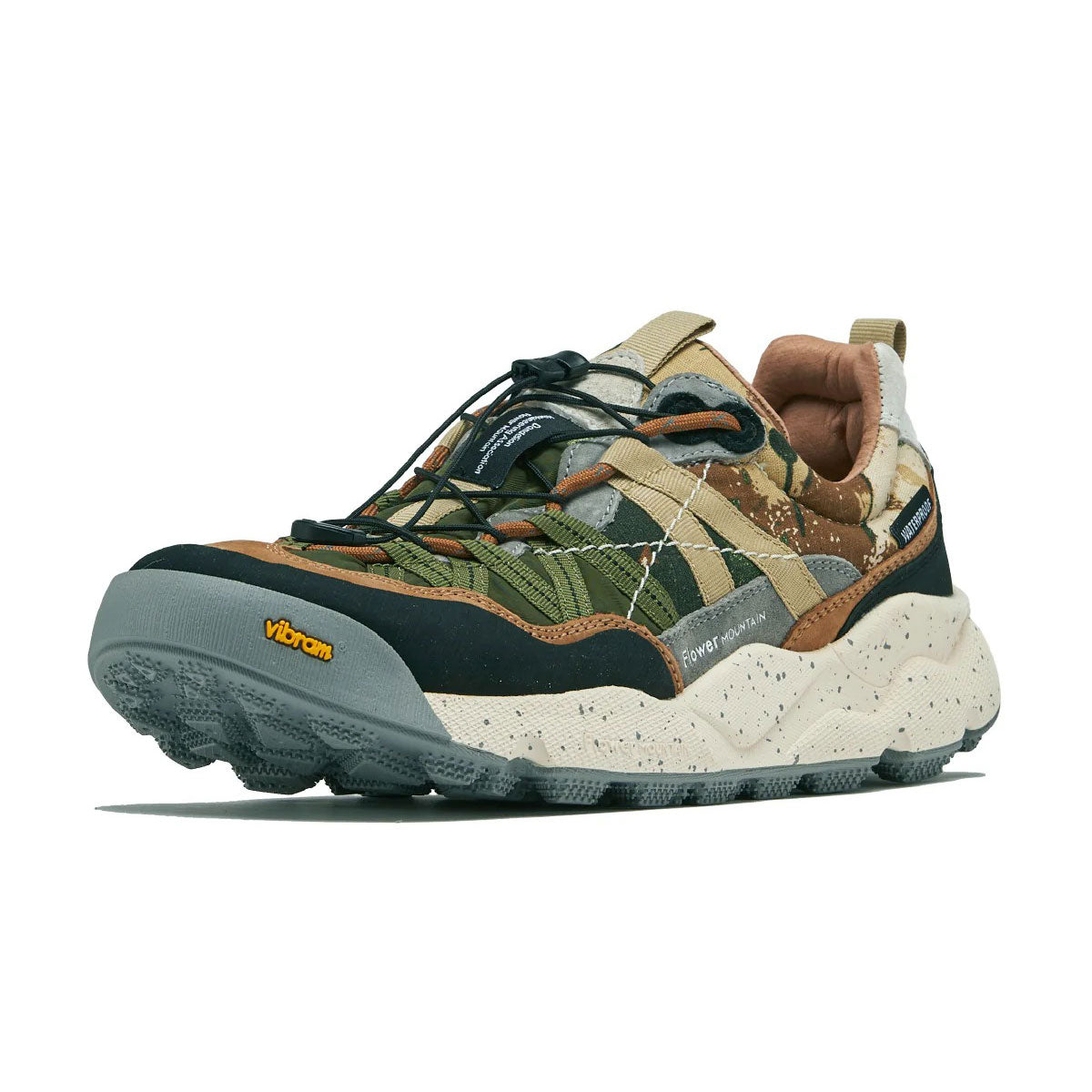 Araseae sp. Kapuas Hulu マハカム川上流域 3 Flower MOUNTAIN - IWANO2 Army green/Beige como 【FM100031