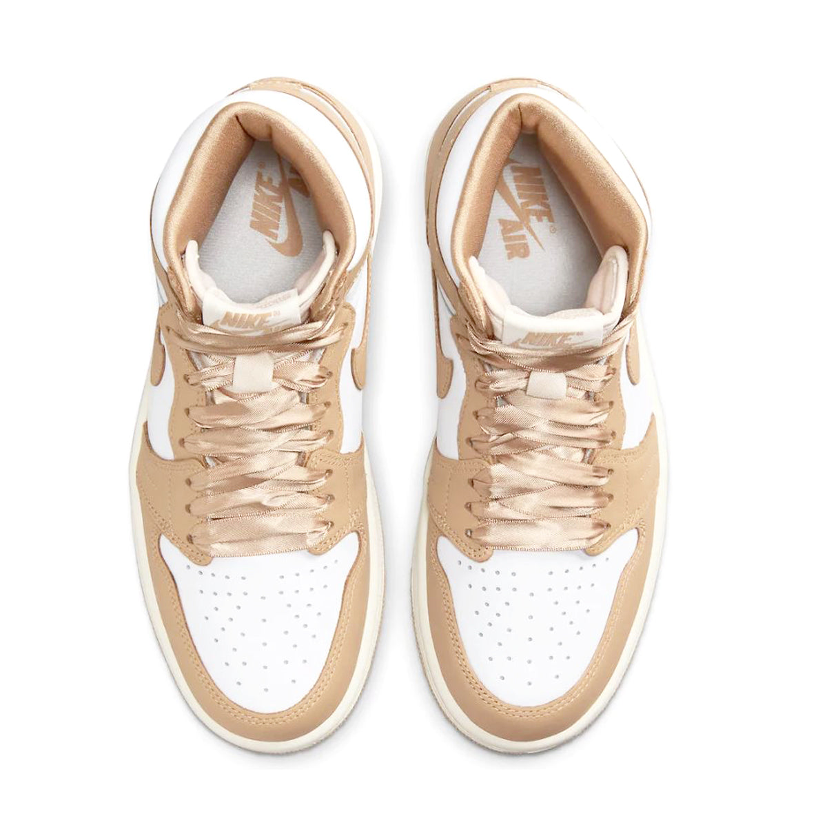 NIKE WMNS AIR JORDAN 1 RETRO HI OG (PRALINE / WHITE - SAIL) Nike Women's Air Jordan 1 Retro High OG "Praline / White - Sail" [FN6622-201]