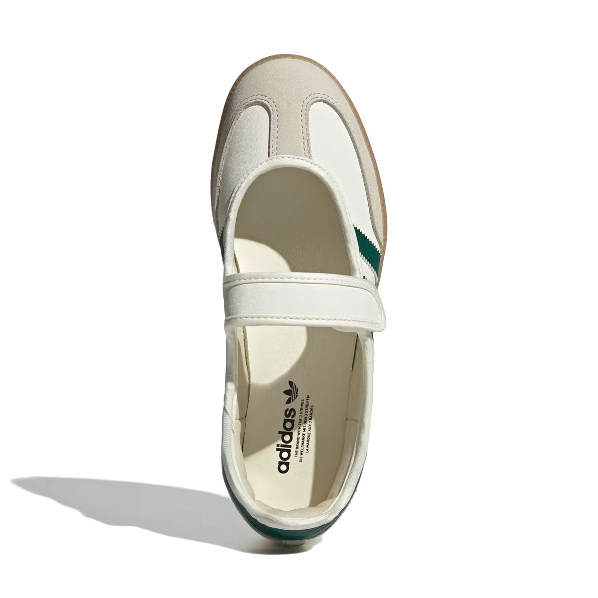 adidas - SAMBA JANE W Off White/Collegiate Green/Gold Metallic【IH6485】