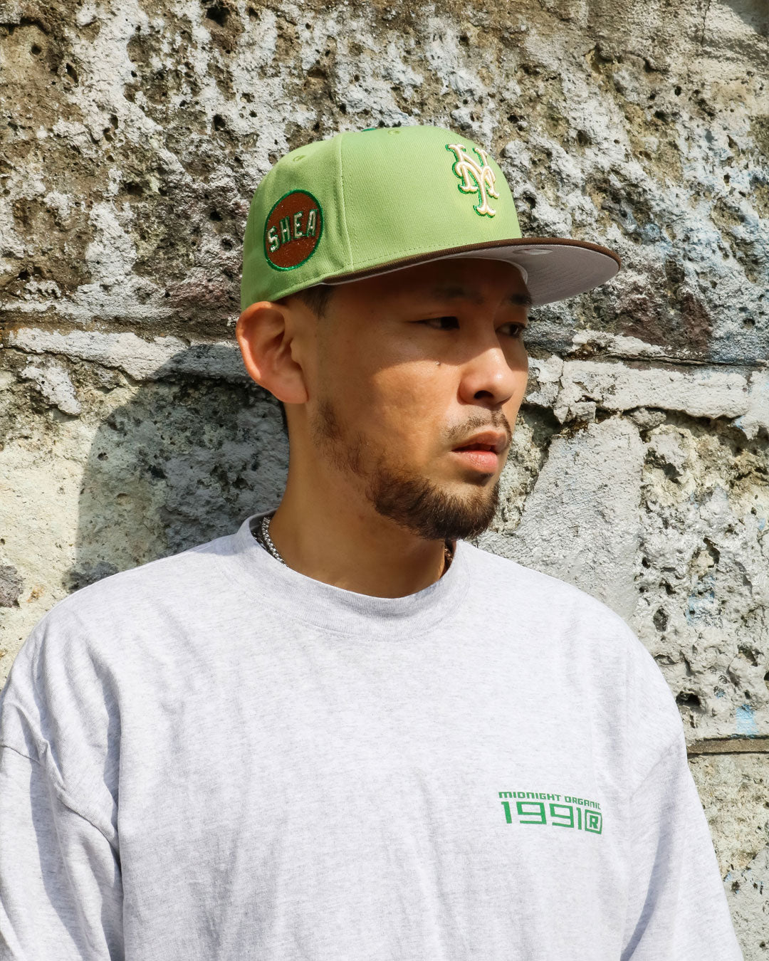 NEW ERA - New York Mets 59Fifty SHEA Matcha Green/Walnut