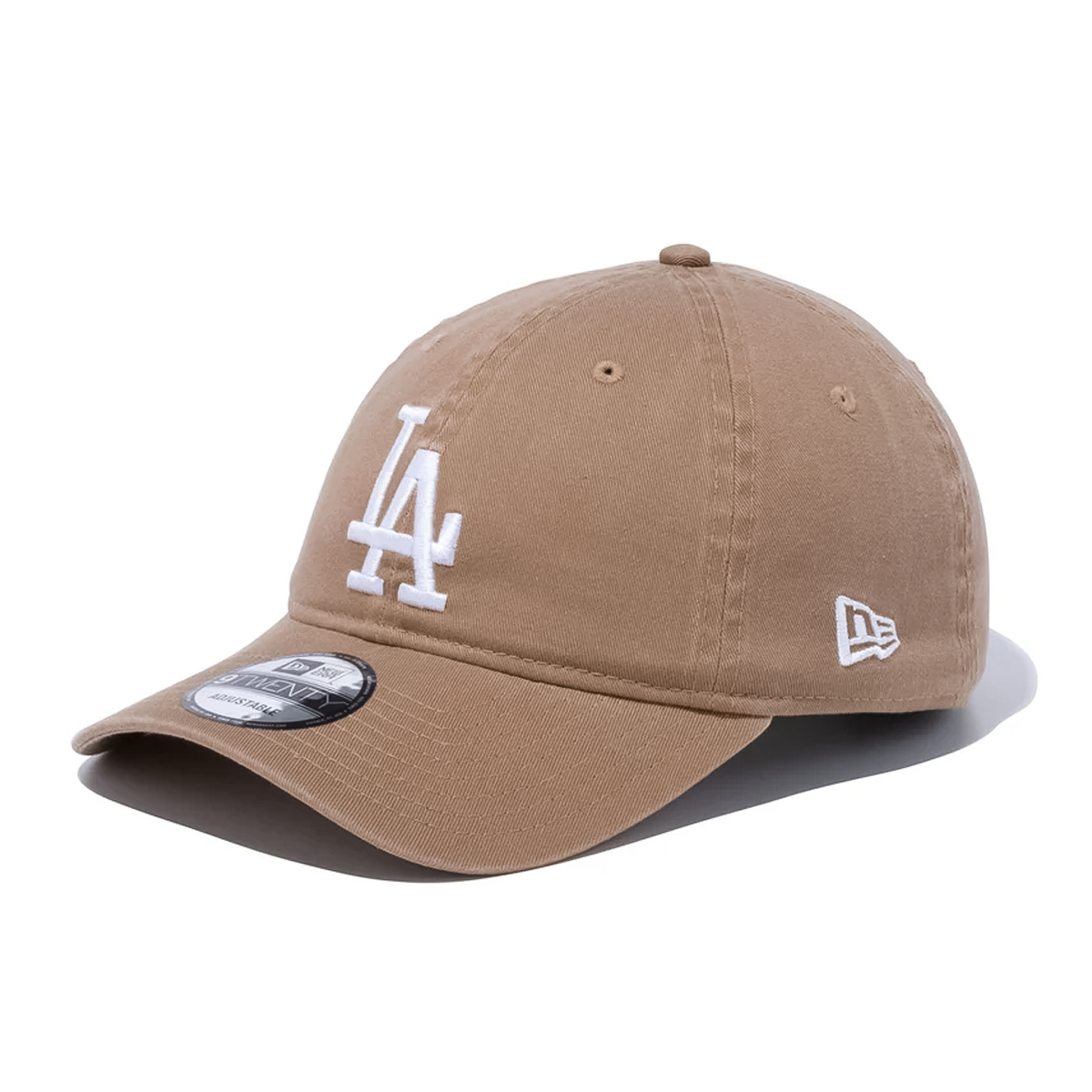 NEW ERA LOS ANGELES DODGERS - 9TWENTY WASHED 25J KHAKI/WHITE  【14525135】