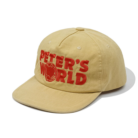 MY NAME IS PETER - 5 PANEL PETER'S WORLD CAP YELLOW