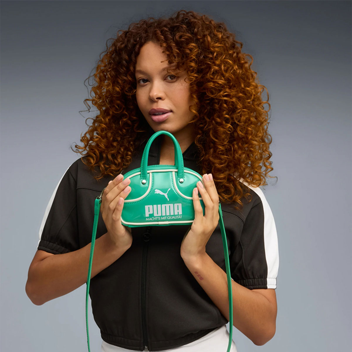 PUMA - 1976 MICRO GRIP BAG VIBRANT GREEN 【091824-10】