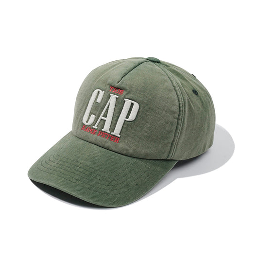 MY NAME IS PETER - 5 PANEL THIS 'CAP' GREEN