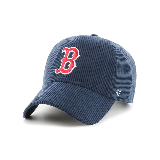 ’47 BRAND RED SOX THICK CORDUROY CLEAN UP NAVY 【47-mlb00197】