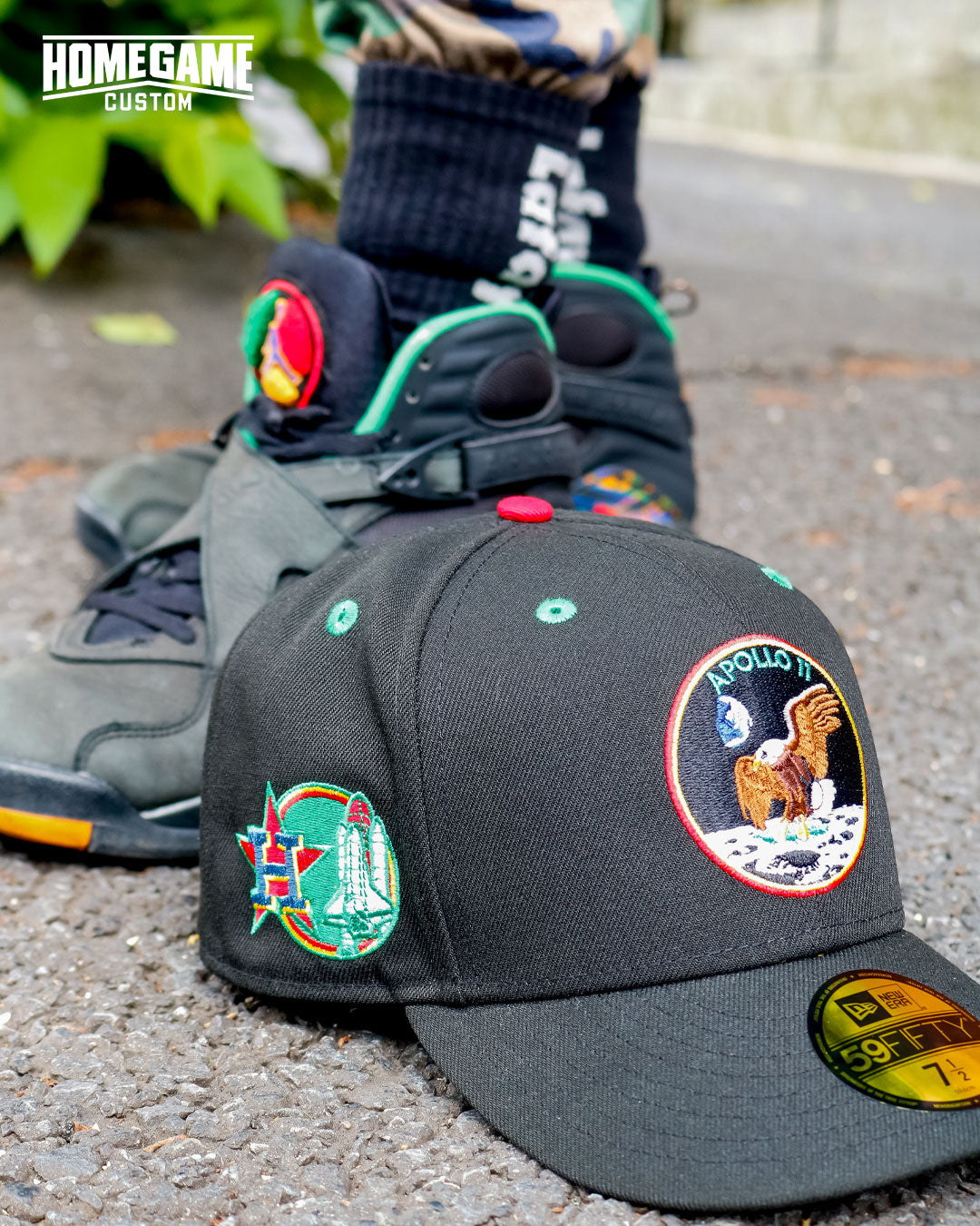NEW ERA - HOUSTON ASTROS CO APOLLO 59FIFTY BLACK 【71037325】