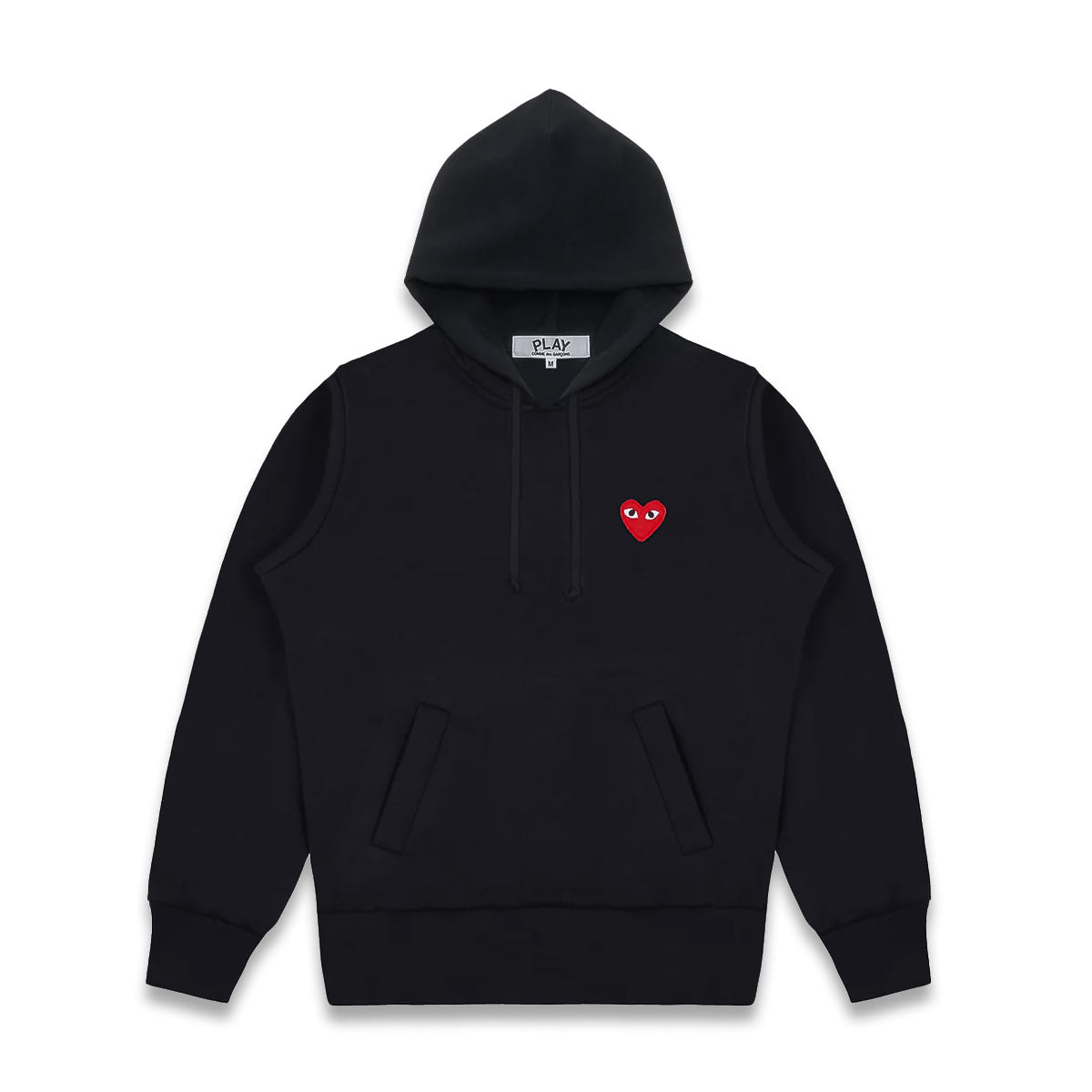 PLAY CDG - Unisex Pullover Hoodie BLACK 【ax-t174-051】