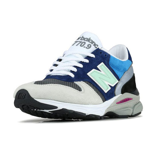 NEW BALANCE ニューバランス BLUE/GREY ブルー × グレー MADE IN ENGLAND【M7709FR】