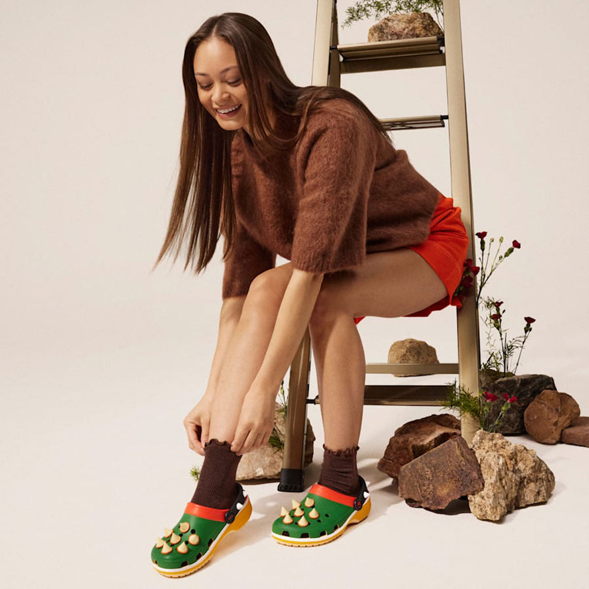 CROCS - SUPER MARIO CROCS Bowser IAM Clog Multi 【212135-90H】