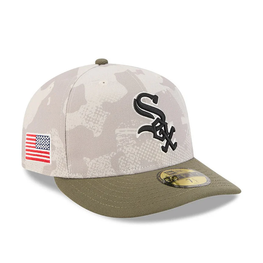 NEW ERA Chicago White Sox - 59FIFTY MLB2025 Armed Forces Day STONE 【14517067】