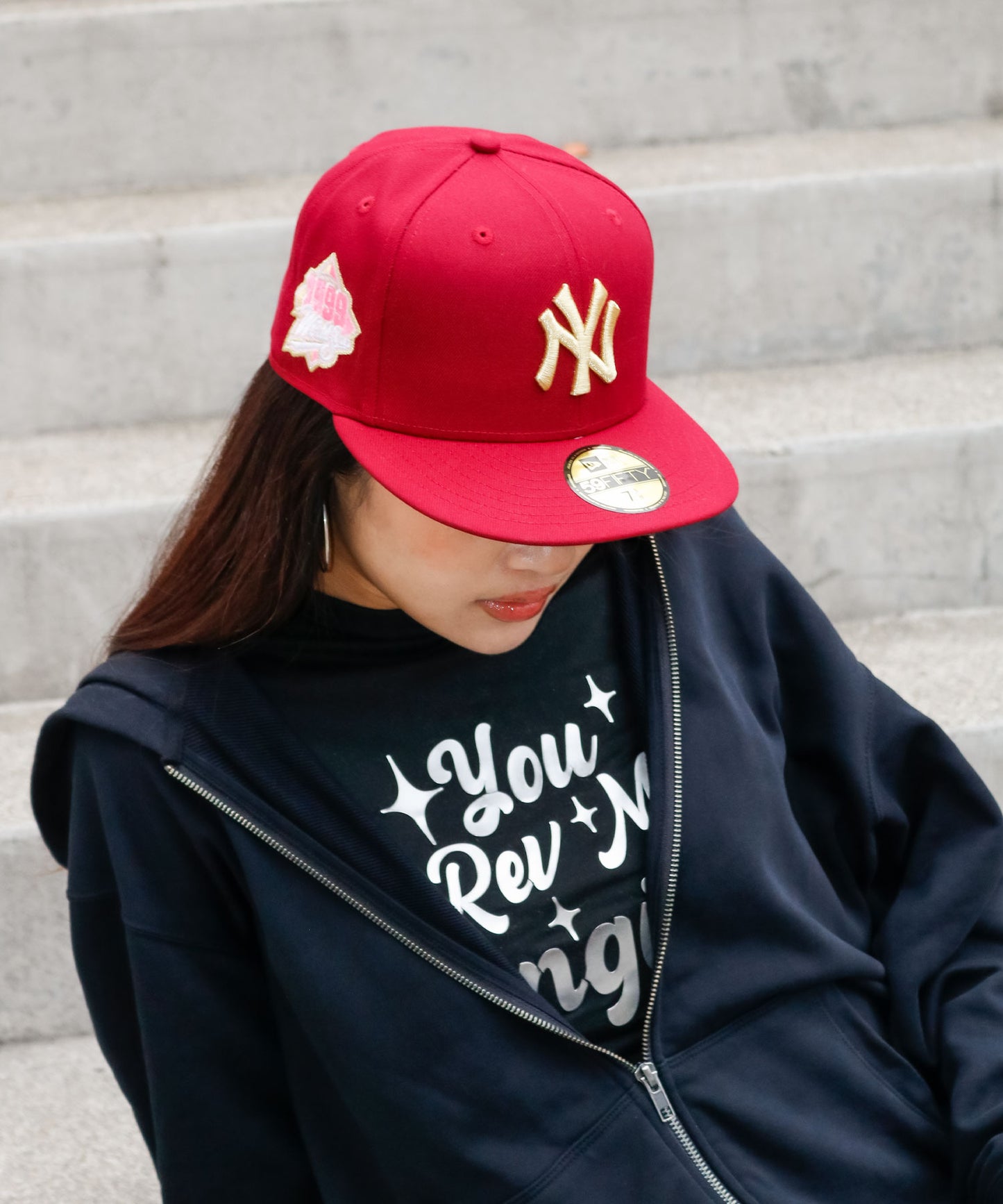 NEW ERA - NEW YORK YANKEES CO 1999 WS 59FIFTY CARDINAL【70992047】