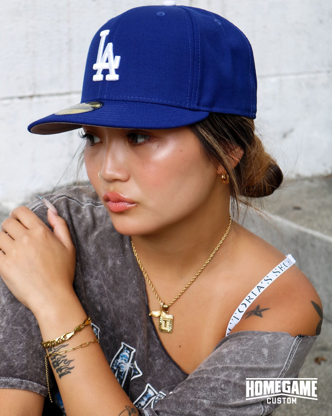 新時代洛杉磯道奇隊 - 59FIFTY 老AUTH DK ROYAL [115536​​09]