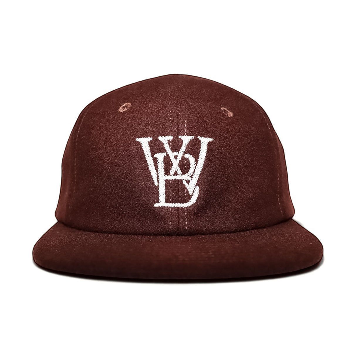 WOODBLOCK CLASSIC WB LOGO WOOL CAP BROWN 【WB-CL-002】