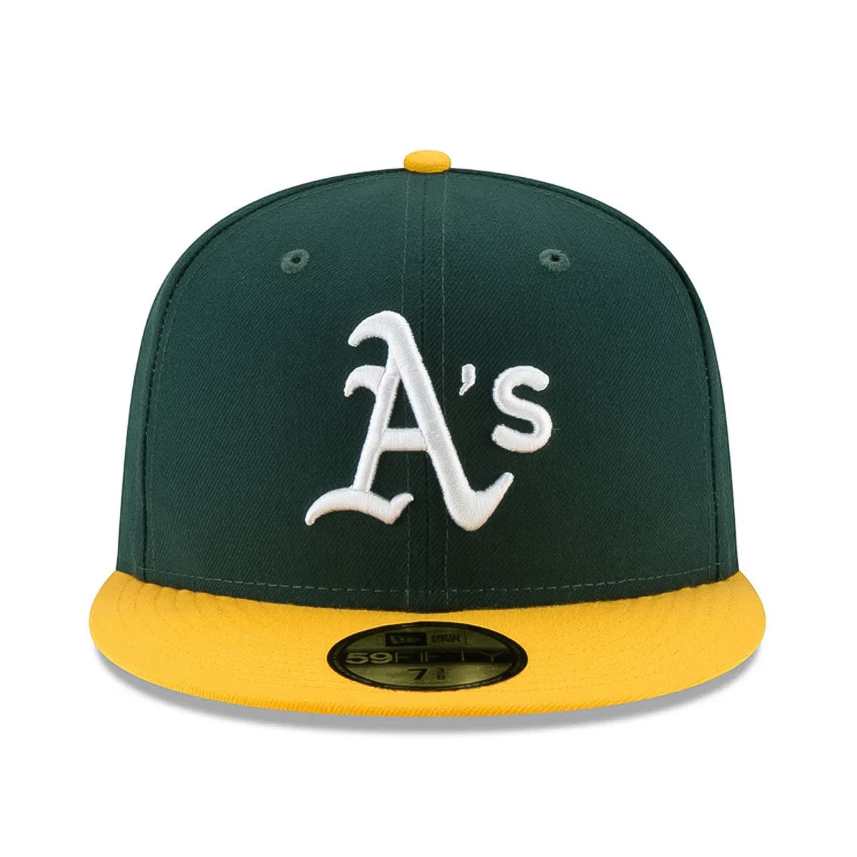 NEW ERA Oakland Athletics - 59FIFTY ACPERF ON-FIELD HOME DARK GREEN/YELLOW  【14524863】