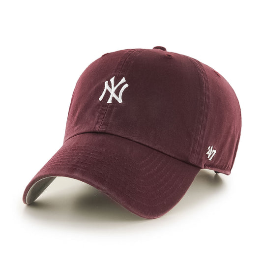 '47 BRAND New York Yankees - CLEAN UP DARK MAROON 【14751385 47A B-BSRNR17GWS-KM】