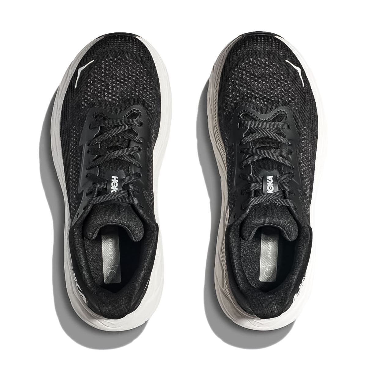 HOKA - ARAHI 7 WMENS BLACK/WHITE 【1147851-BWHT】