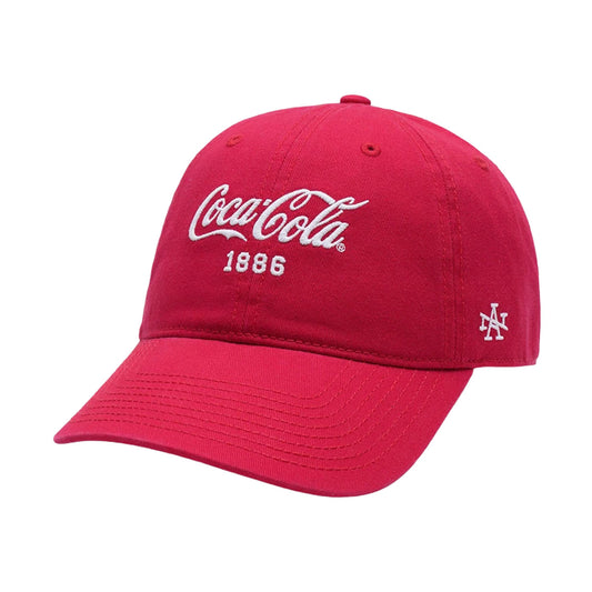 AMERICAN NEEDLE - 1886 LOGO BALLPARK CAP 【SMU674YCOKE-RED】