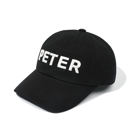 MY NAME IS PETER - PETER BALL CAP BLACK