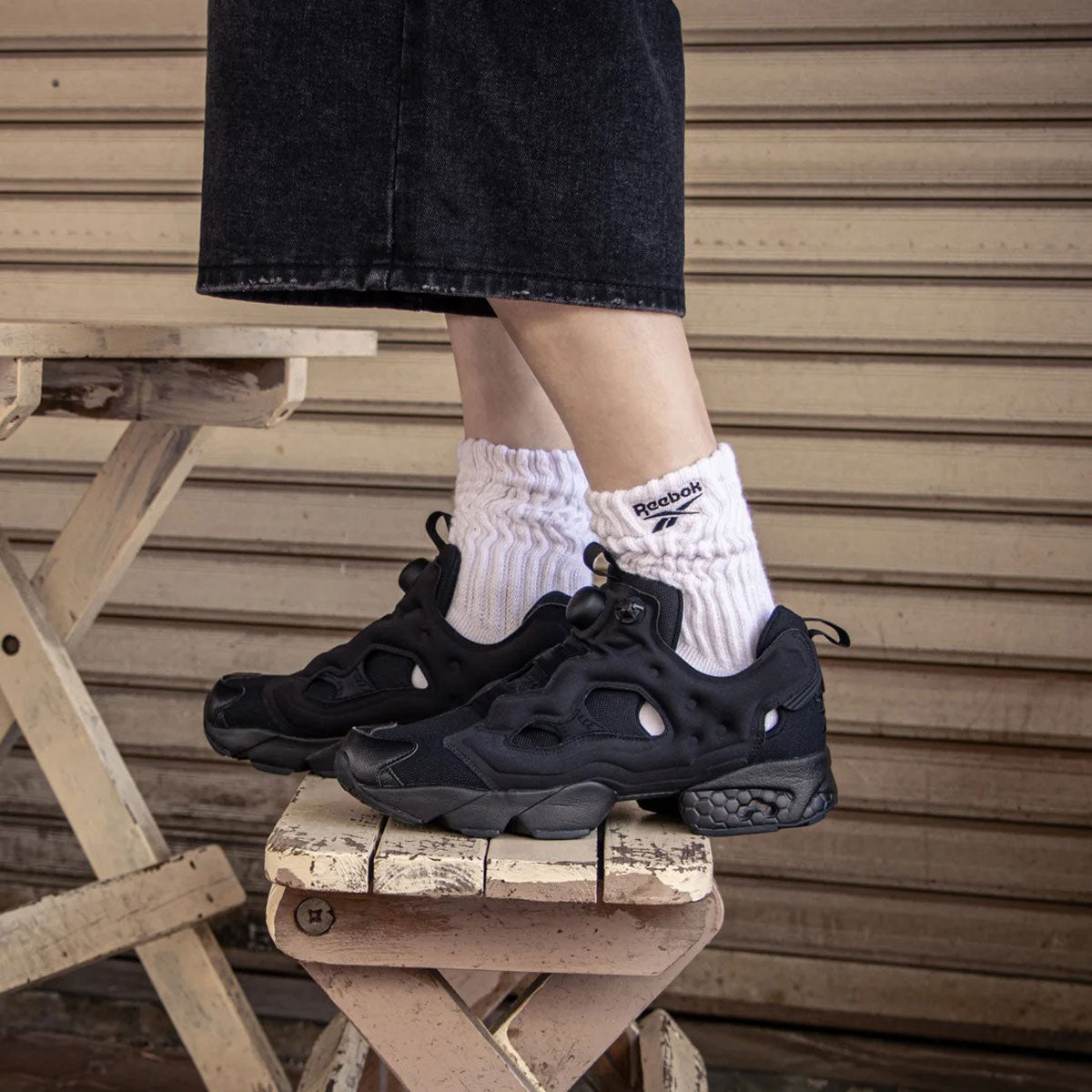 REEBOK - INSTAPUMP FURY 94 BLACK【120737-100211659】