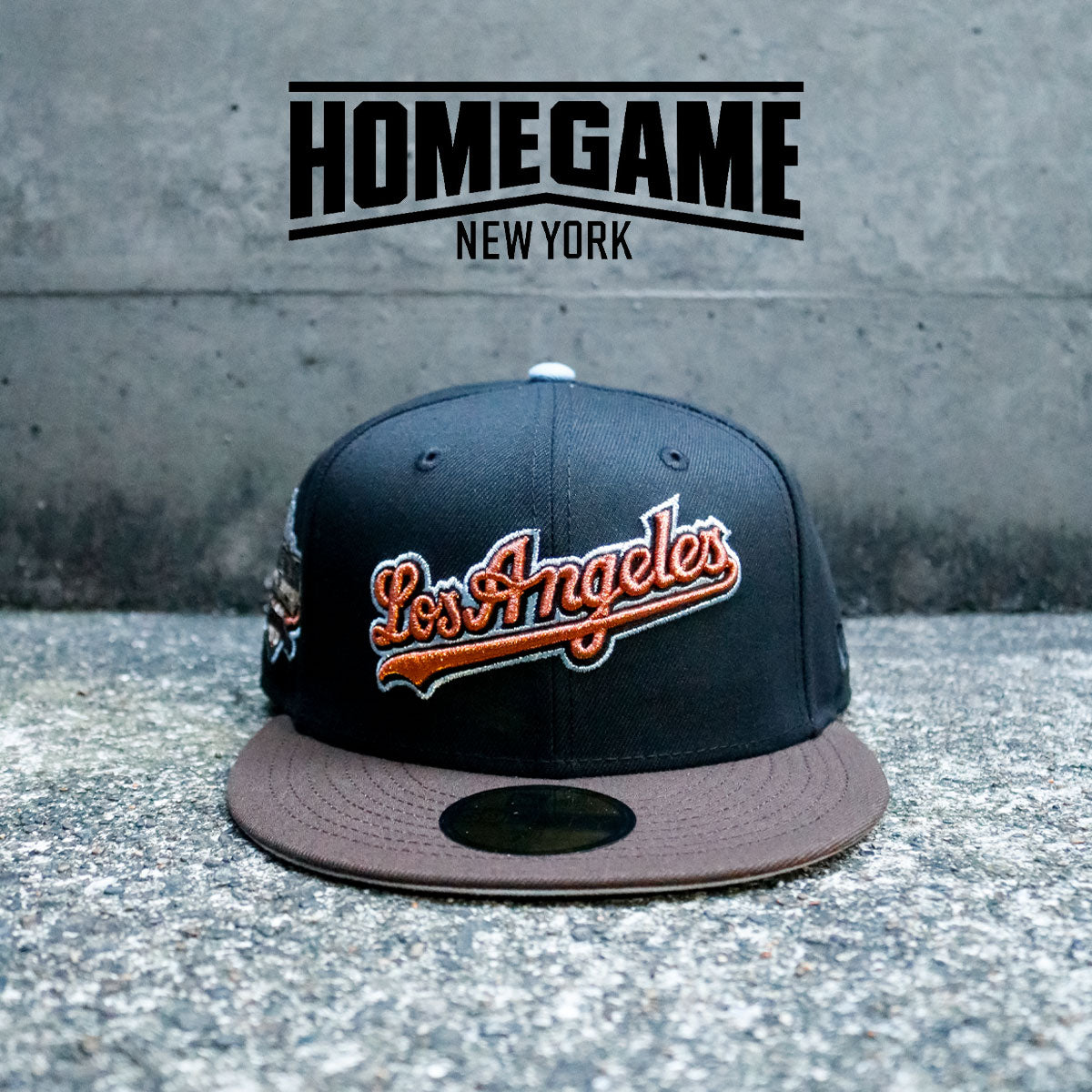 NEW ERA Los Angeles Dodgers - 59Fifty 40th Dodgers Stadium Black/Brown
