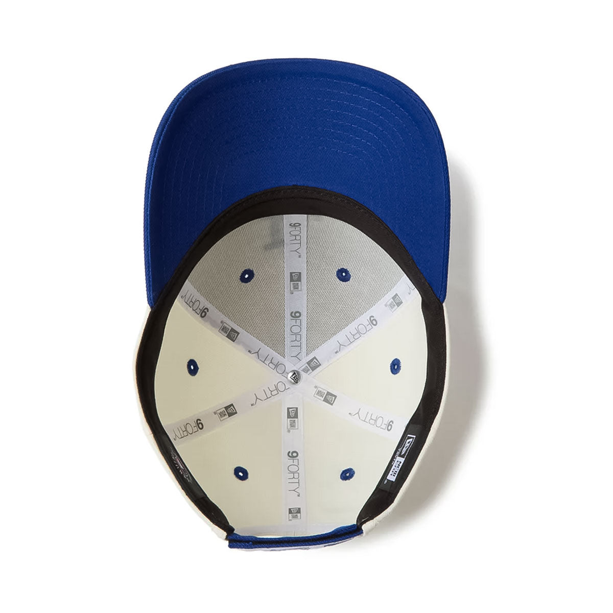 NEW ERA Los Angeles Dodgers - Youth 9FORTY 2-Tone CHROME WHITE/ROYAL 【14671600】