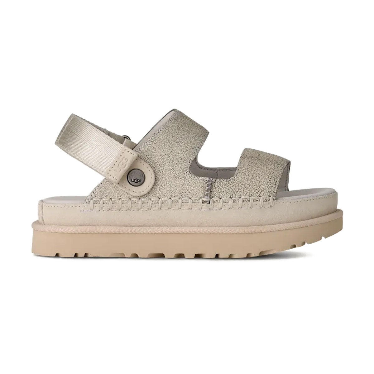 UGG - W GOLDENSTAR CRACKLE GLIDE CRACKLE WHITE 【1177852-CRCK】