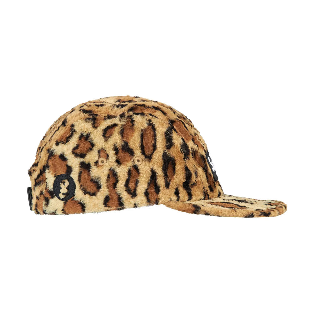 Supreme - GOODENOUGH Crushed Rayon Camp Cap LEOPARD