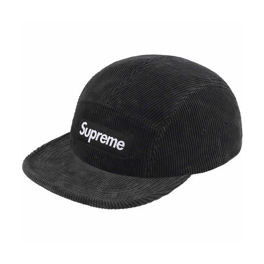 Supreme - FADED CORDUROY CAMP CAP BLACK 【SS25H82】