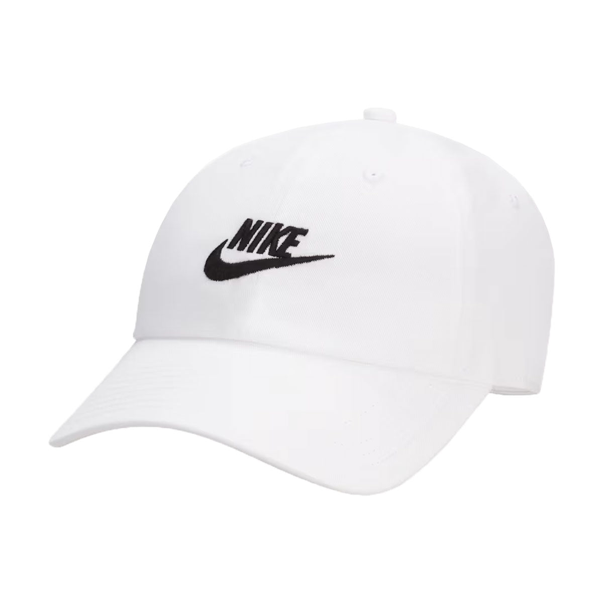 NIKE CLUB - Unstructured Futura Washed Cap WHITE/BLACK 【FB5368-100】