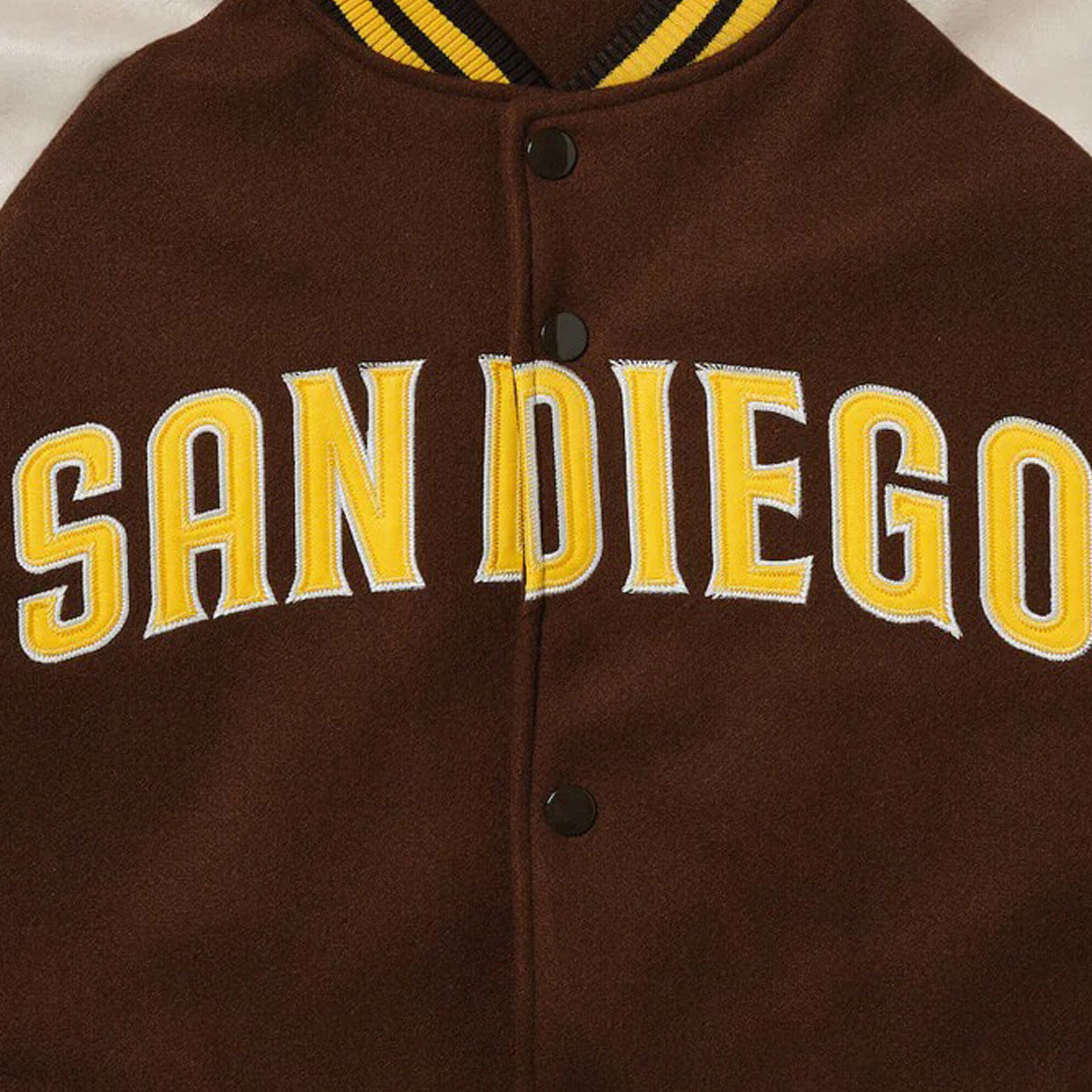 Fanatics - San Diego Padres PU MELTON JACKET 【ML2325FW0002】