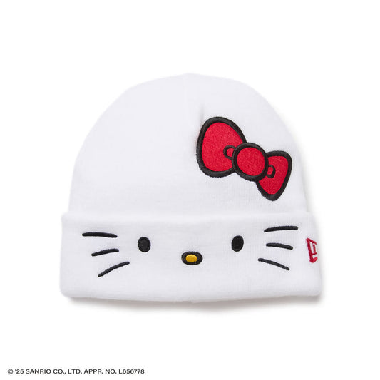 NEW ERA - KIDS CUFF KNIT KITTY FACE WHITE 【14348588】