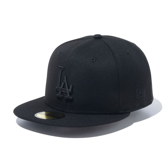 NEW ERA Los Angeles Dodgers - 59FIFTY BLACK/BLACK 【14525224】