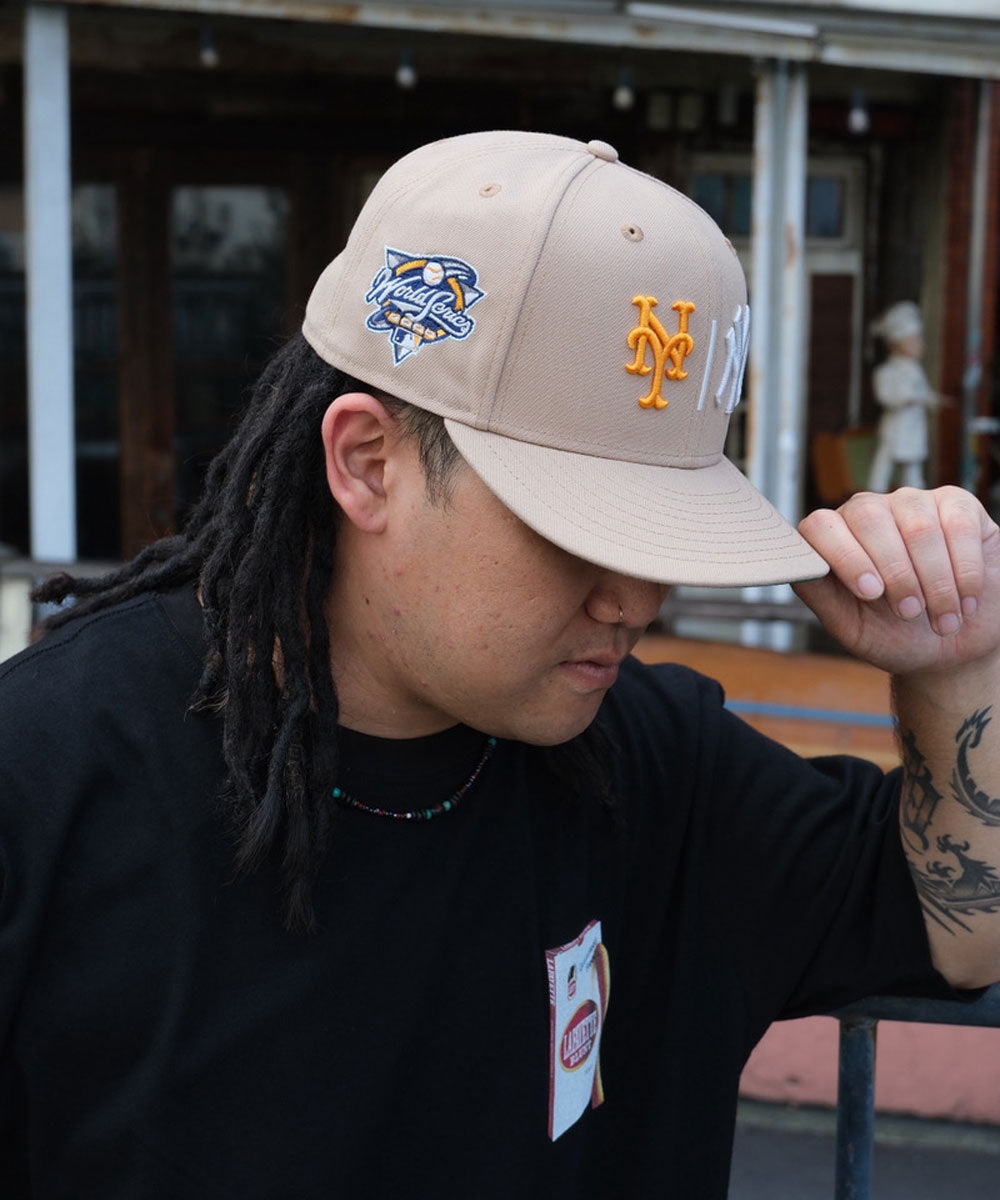 NEW ERA - NEW YORKS METS VS YANKEES CO SS 2000 WS 59FIFTY CAMEL【71047162】