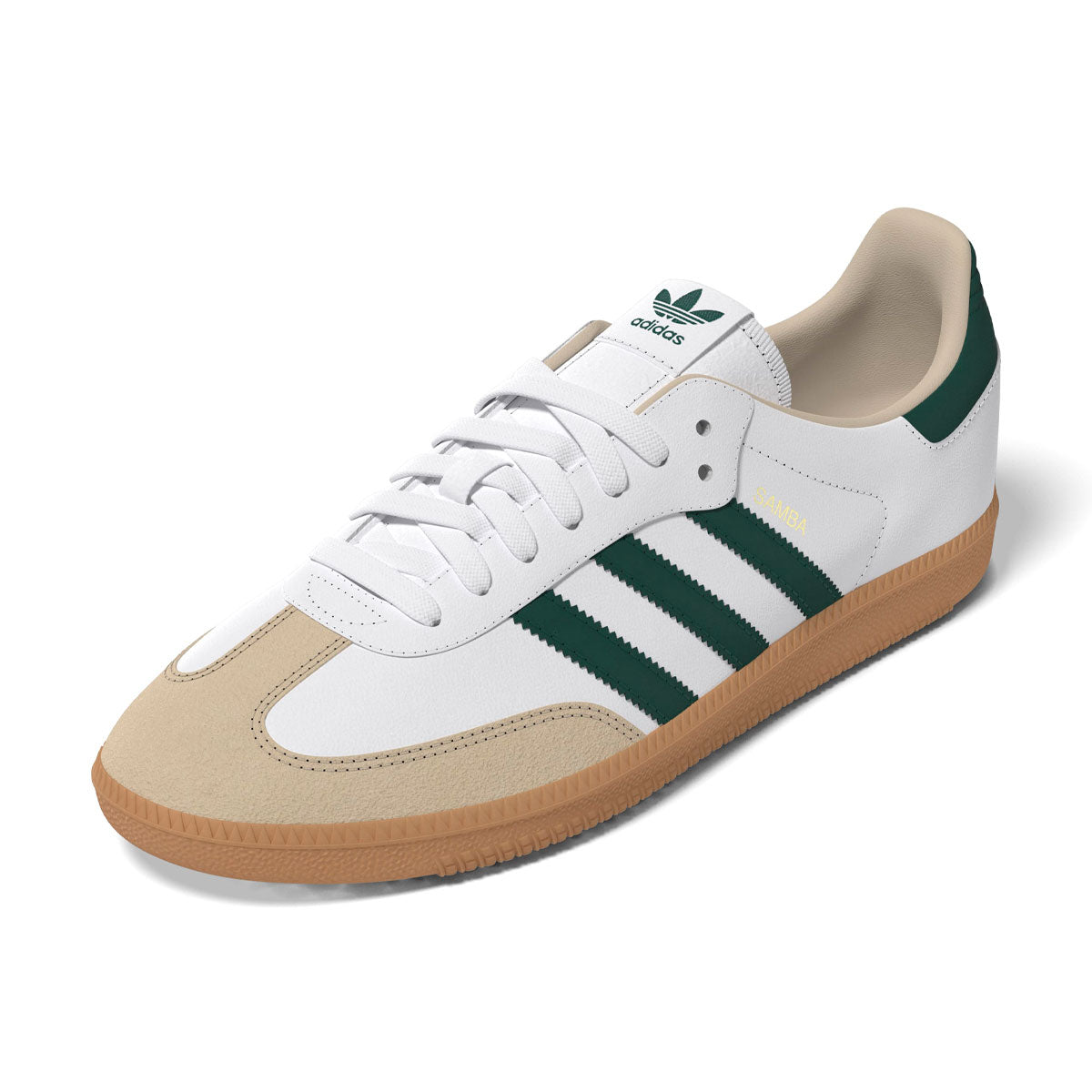 【予約商品】adidas - SAMBA OG Foot Wear White/Collegiate Green/Gum 【JS3831】