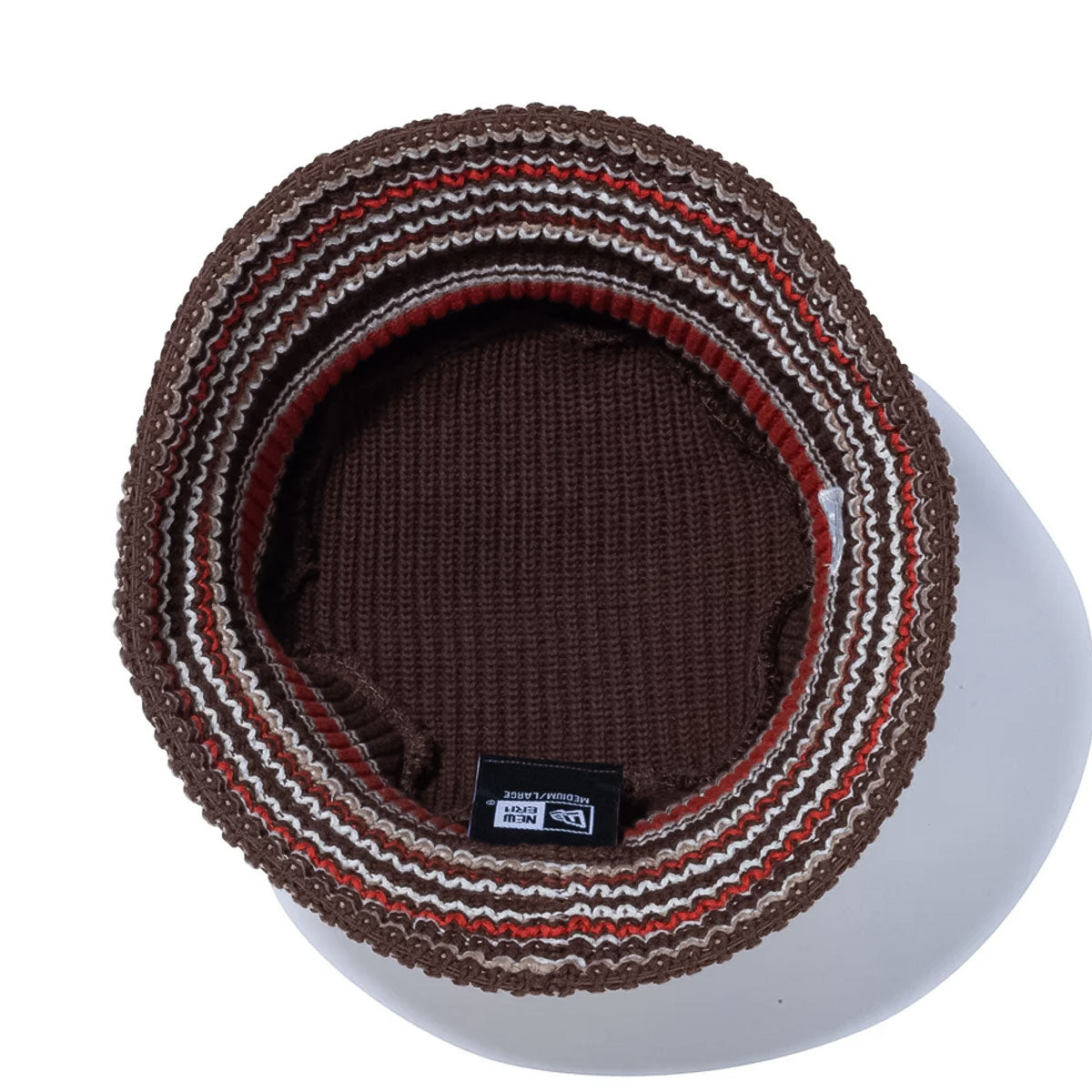 NEW ERA - KNIT BUCKET MULTI BORDER WALNUT 【14518192】