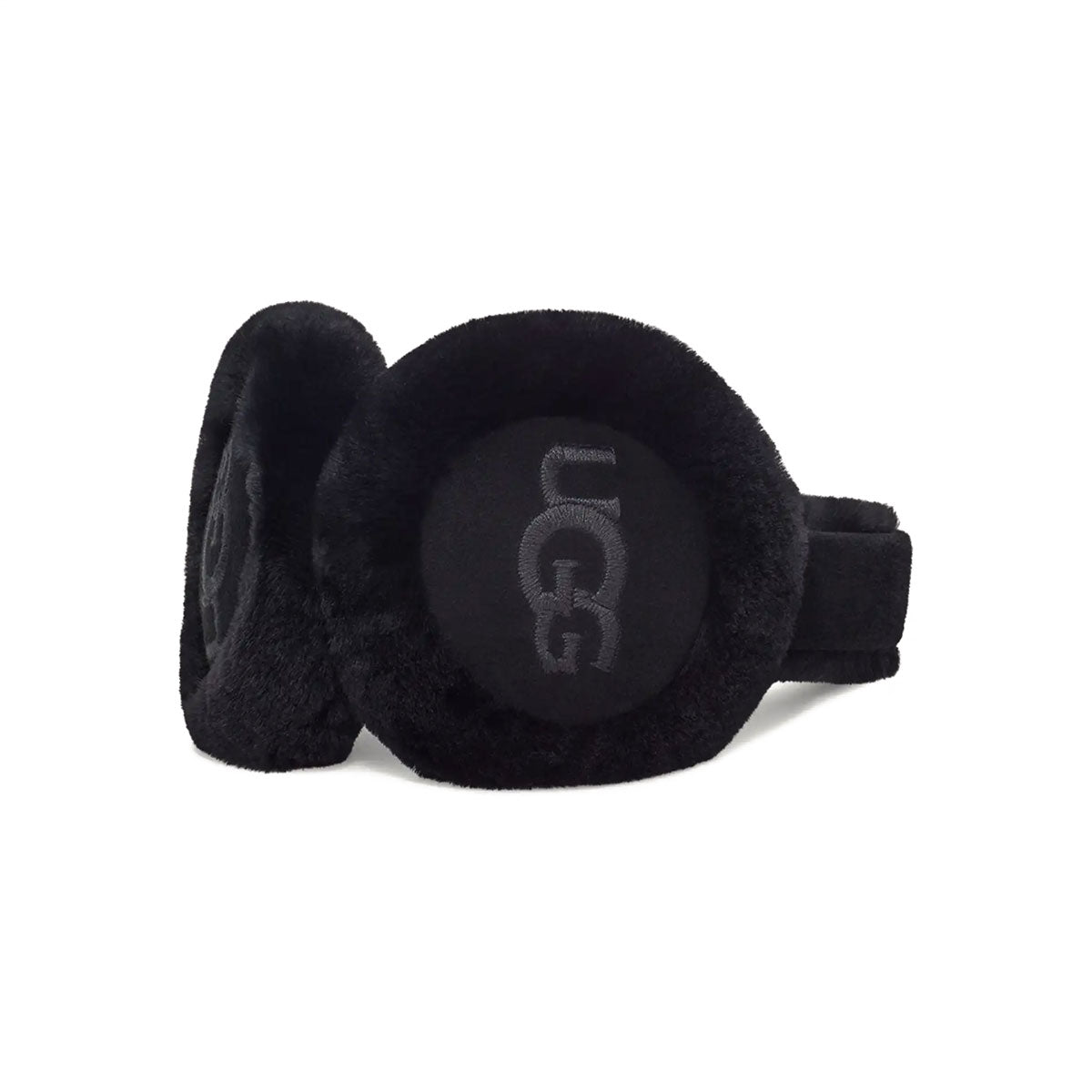 UGG ‐ W SHEEPSKIN EMBROIDERY EARMUFF 【20955-BLK】