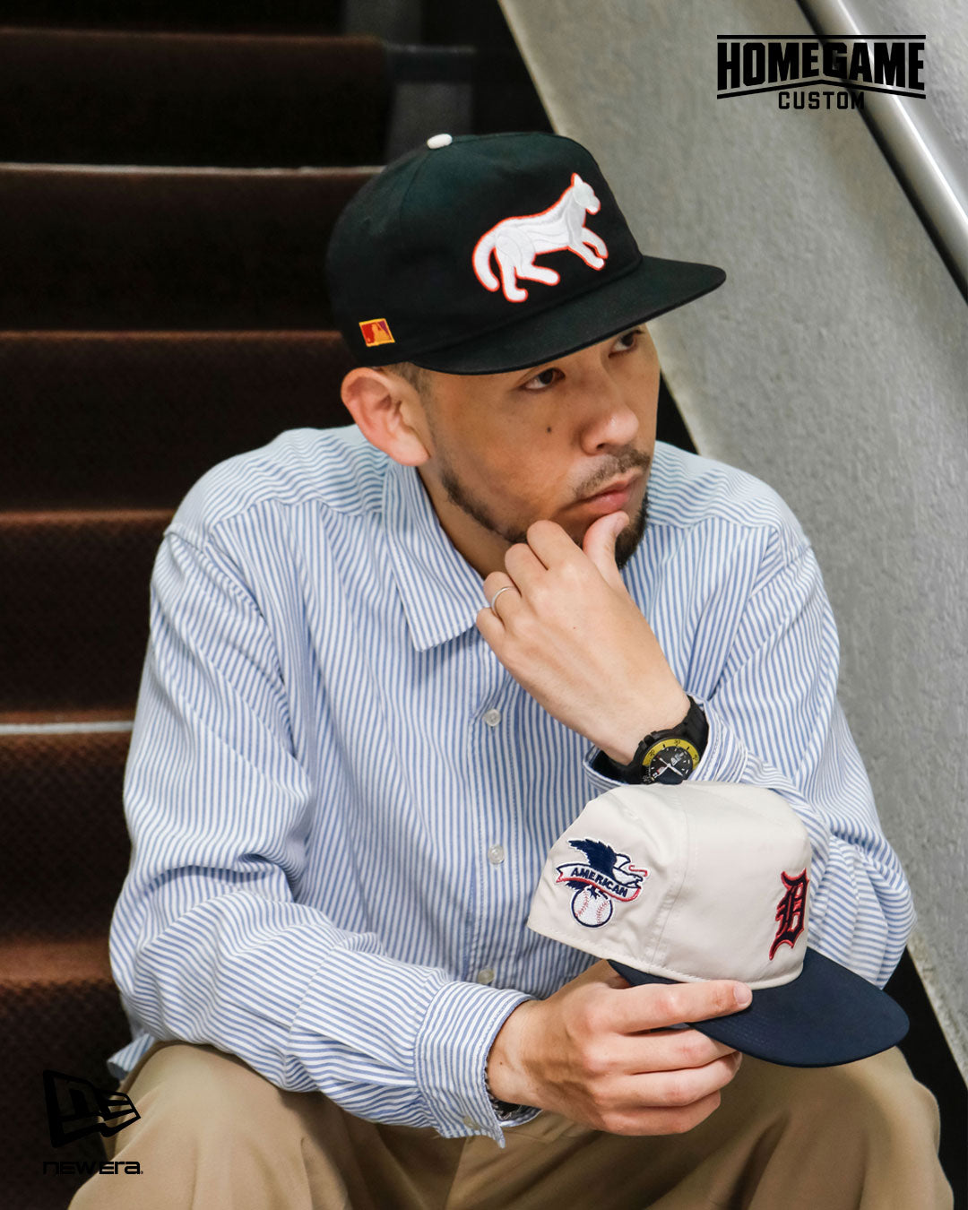 NEW ERA - DETROIT TIGERS CO TIGER 19TWENTY BLACK【15162394】