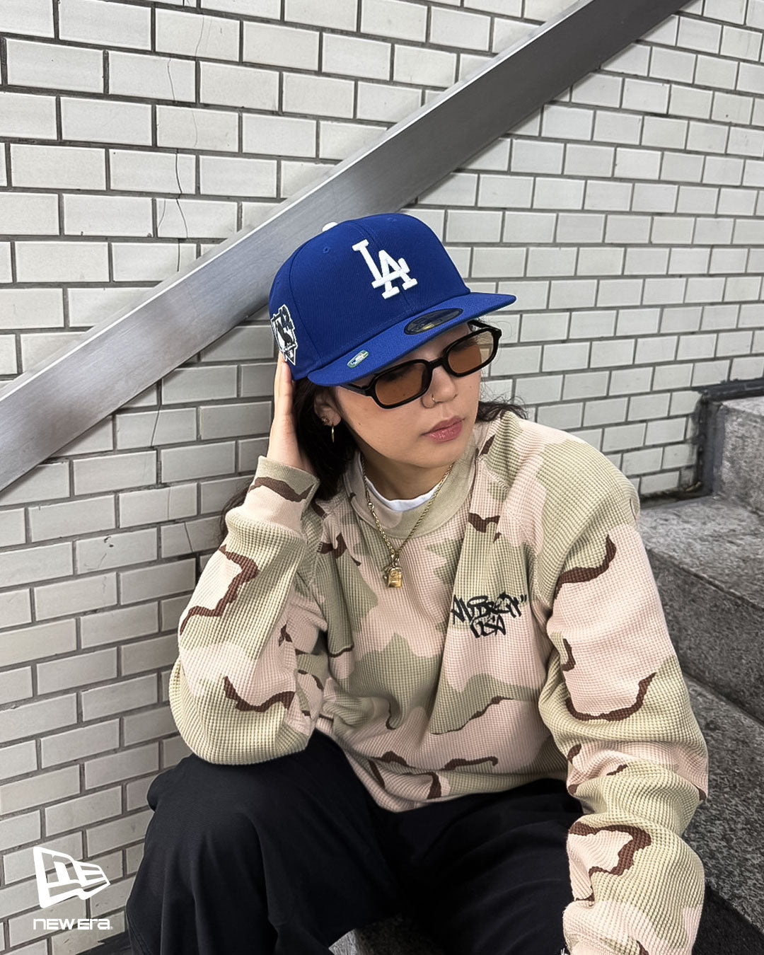 NEW ERA Los Angeles Dodgers - 59FIFTY Jackie Robinson Day 2026 DARK ROYAL【14939282】