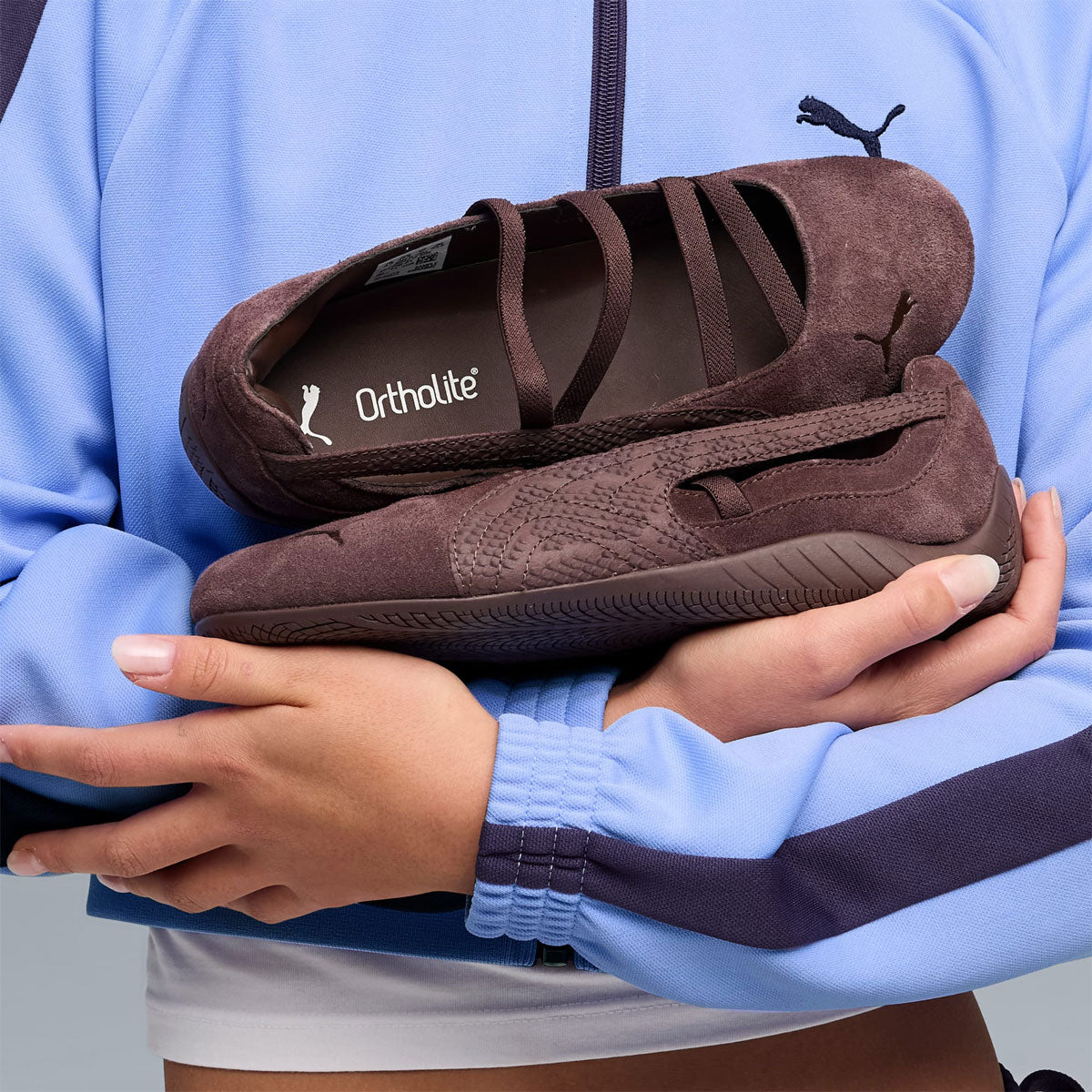 PUMA - SPEEDCAT BALLET PYTHON WNS CHOCOLATE BROWN 【407706-01】