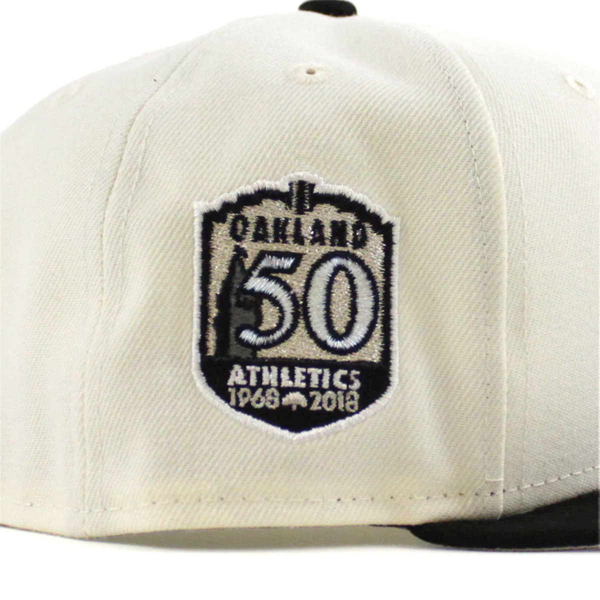 NEW ERA Oakland Athletics - 59FIFTY 50TH ANVCRHOME/BLACK