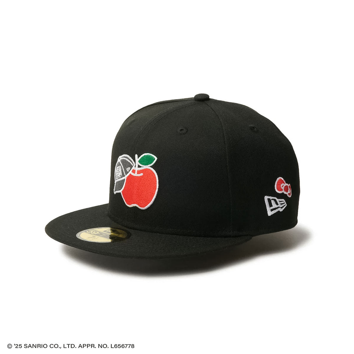 NEW ERA - 59Fifty KITTY APPLE NECAP KITTY BLACK【14348626】