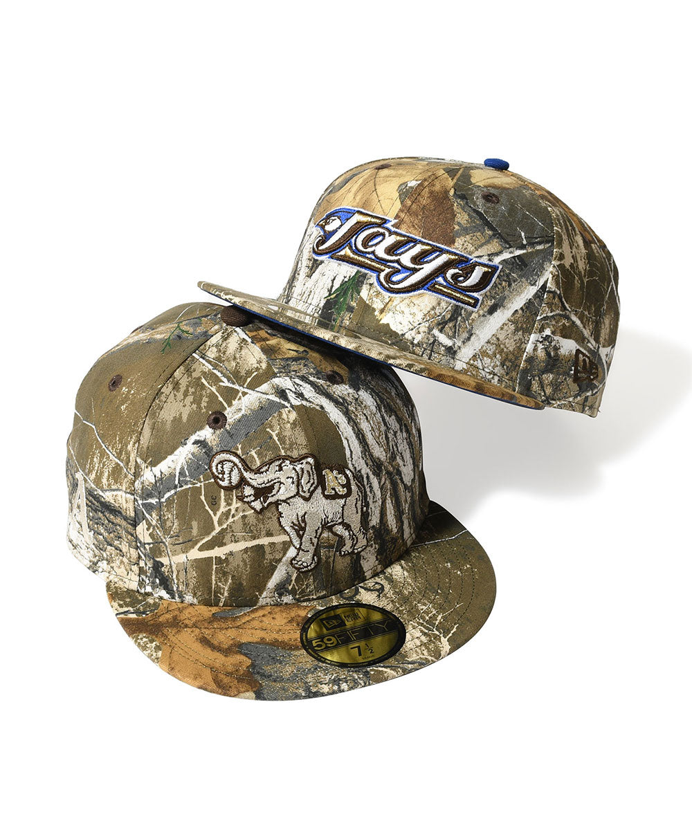 NEW ERA - PHILADELPHIA ATHLETICS 59FIFTY CO ELEPHANT REAL TREE 【71037326】